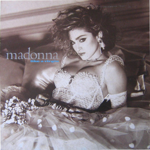 Madonna – Like A Virgin (LP used Italy 1985 VG+/VG)