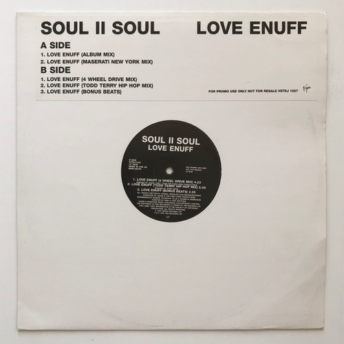 Soul II Soul - Love Enuff (12" single EX / EX)