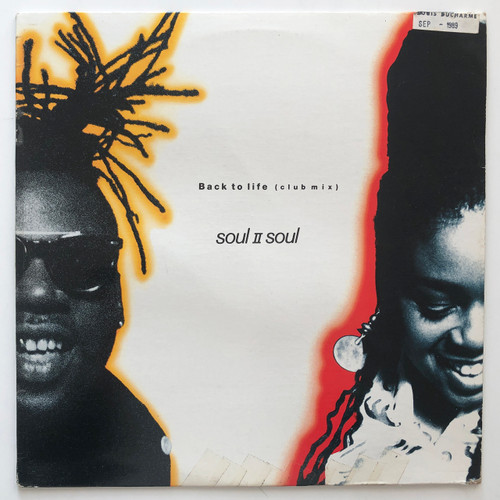 Soul II Soul  -  Back To Life (12" single      VG+ / VG+)