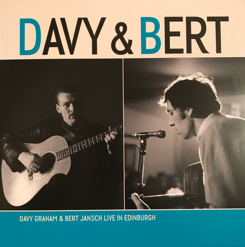 Davy Graham, Bert Jansch – Davy & Bert Live In Edinburgh (5 track 10 inch EP used UK 2014 Record Store Day release NM/NM)