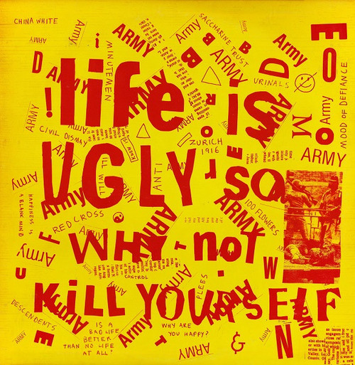 Various Artists – Life Is Ugly So Why Not Kill Yourself (LP used US 1982 punk compilaton NM/VG+)