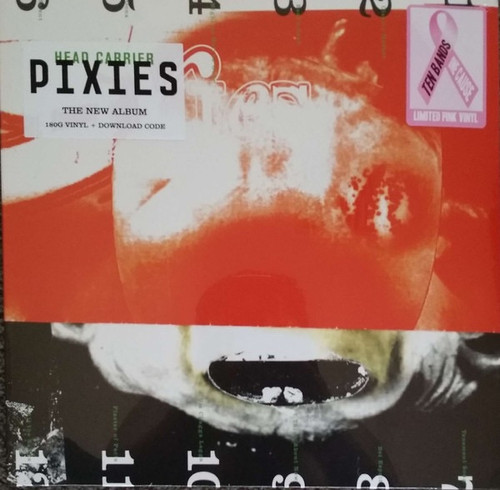 Pixies — Head Carrier (US 2016, Pink 180g Vinyl, EX/EX)