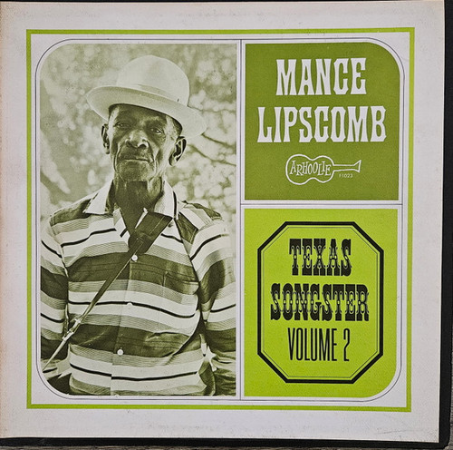 Mance Lipscomb – Texas Songster Volume 2 (LP used US 1964 VG/VG)