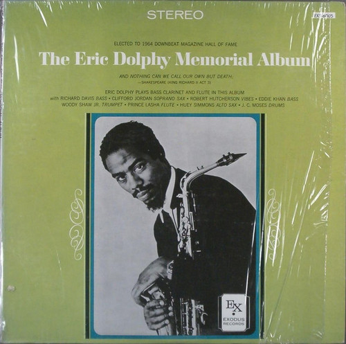 Eric Dolphy – The Eric Dolphy Memorial Album (LP used US 1966 reissue VG/VG+)