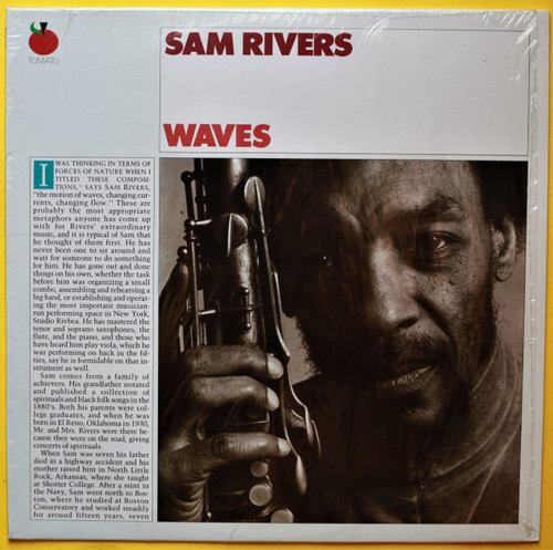 Sam Rivers – Waves (LP used Germany 1989 reissue VG+/VG+)
