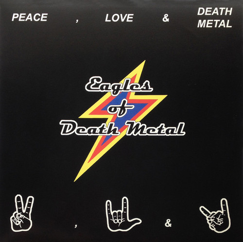 Eagles Of Death Metal – Peace, Love & Death Metal (LP used UK 2004 NM/NM)