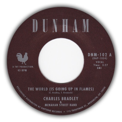 Charles Bradley — The World(Is Going Up In Flames)/Heartaches & Pain (US 2007 7”, EX/EX)
