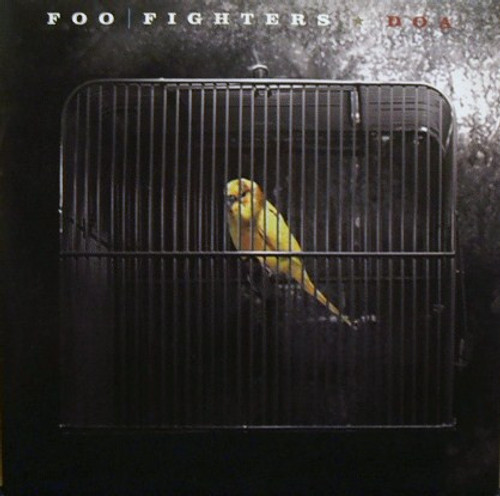 Foo Fighters – DOA (2 track 7 inch single used UK 2005 yellow marbled vinyl NM/NM)