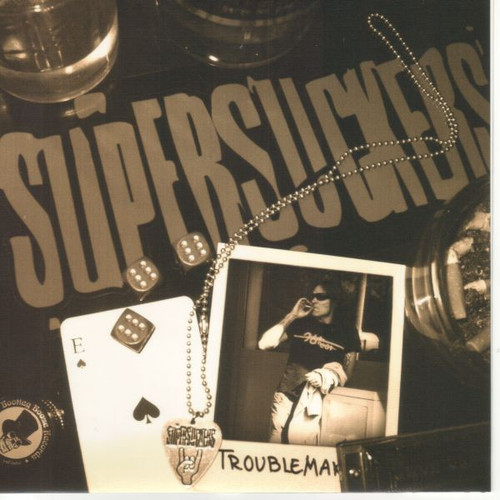 Supersuckers / The Hangmen – Supersuckers / The Hangmen (2 track split 7 inch single used Sweden 2004 translucent brown vinyl NM/NM)