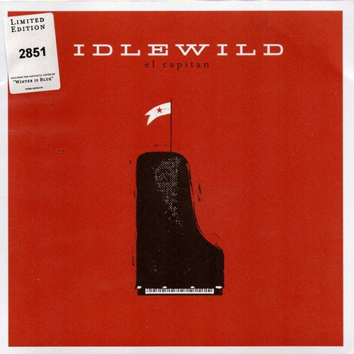 Idlewild – El Capitan (2 track 7 inch single used UK 2005  red vinyl numbered NM/NM)