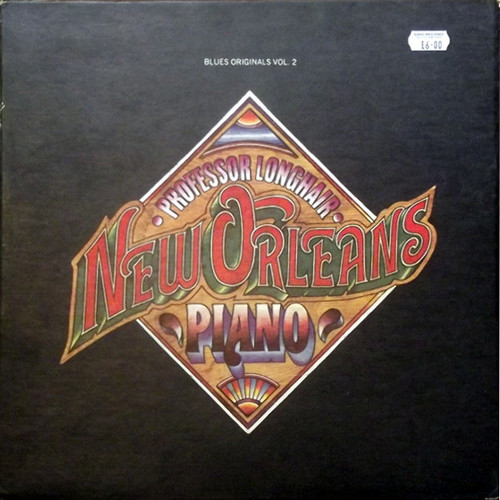 Professor Longhair – New Orleans Piano (LP used US 1972 mono gatefold jacket VG+/VG)