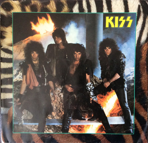 Kiss – Heaven's On Fire (2 track 7 inch single used Canada 1984 VG+/VG)