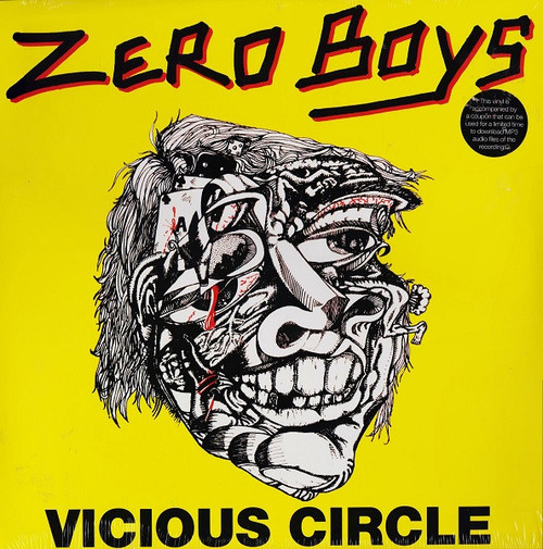 Zero Boys – Vicious Circle (LP used US 2009 remastered reissue NM/NM)