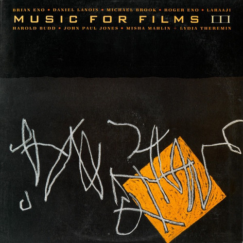 Eno/Lanois/Budd/Laraaji - Music For Films III (1988 NM Vinyl)