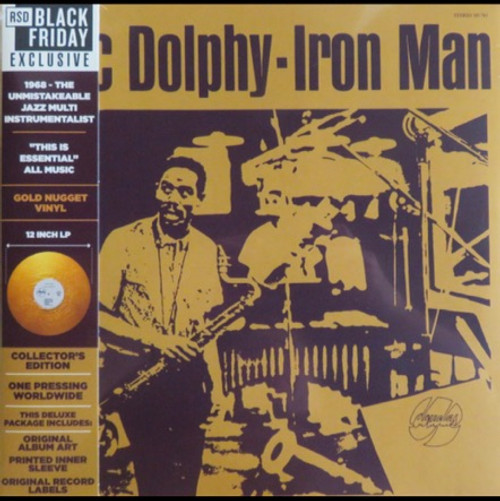 Eric Dolphy - Iron Man (2023 RSD, gold nuggets vinyl)