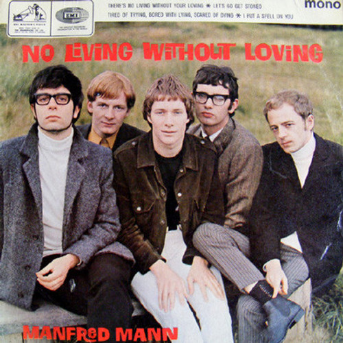 Manfred Mann – No Living Without Loving (4 track 7 inch single used UK 1965 VG/VG)