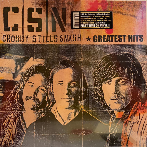 Crosby, Stills & Nash - Greatest Hits (SEALED 2023)