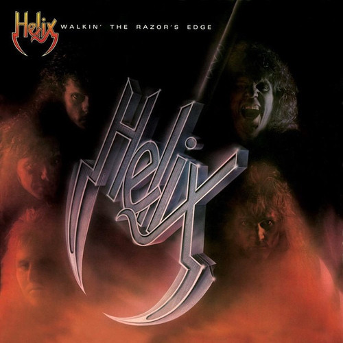 Helix - Walkin' The Razor's Edge (1984 NM/NM )