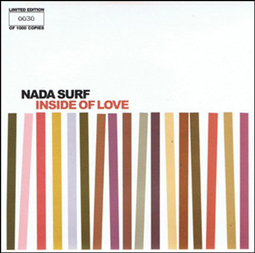 Nada Surf – Inside Of Love (2 track 7 inch single used UK 2003 limited edition numbered NM/NM)