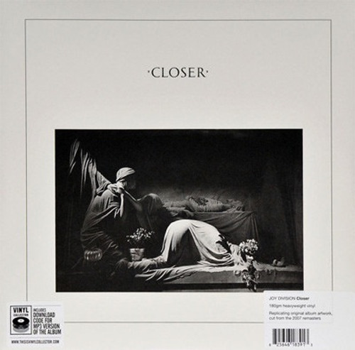 Joy Division — Closer (Europe 2015 Reissue, 180g Vinyl)