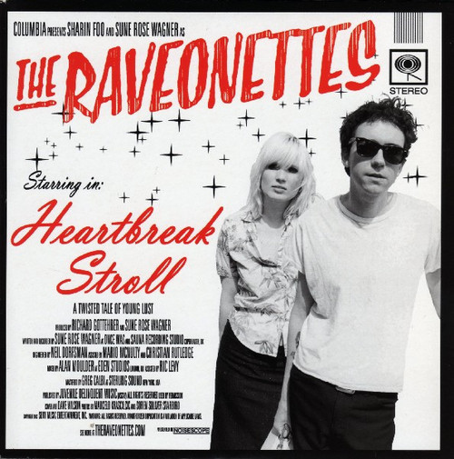 The Raveonettes – Heartbreak Stroll (2 track 7 inch single used UK 2003 green translucent vinyl NM/NM)