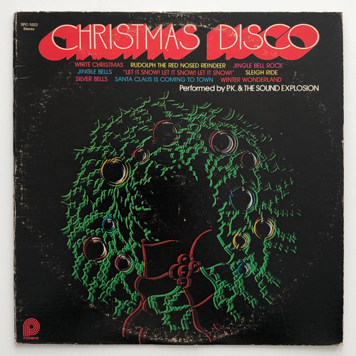 P.K. And The Sound Explosion – Christmas Disco (VG+  / VG+)