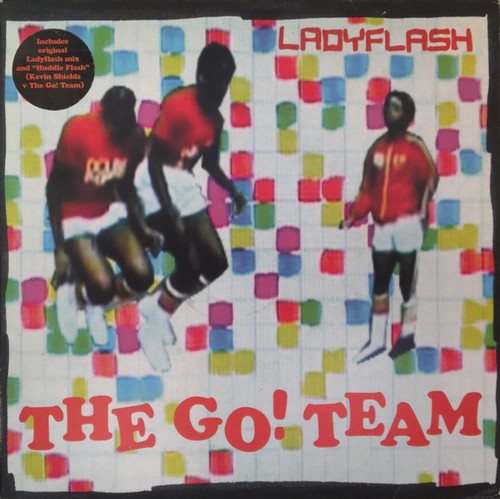 The Go! Team – Ladyflash (2 track 7 inch single used UK 2006 reissue NM/NM)