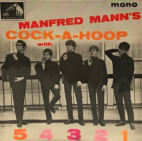 Manfred Mann – Manfred Mann's Cock-A-Hoop With 5 4 3 2 1 (4 track 7 inch single used UK 1964 mono VG+/VG)