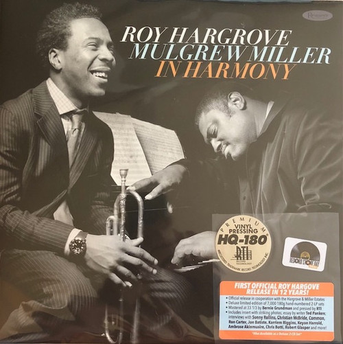 Roy Hargrove — In Harmony (US 2021, Numbered, EX/EX)