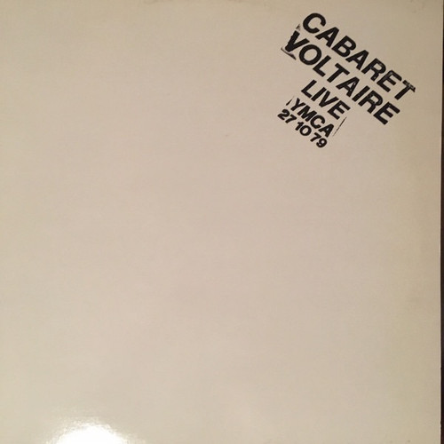 Cabaret Voltaire - Live At The Y.M.C.A. 27.10.79 (NM/NM)