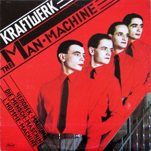 Kraftwerk – The Man · Machine (LP used Canada 1978 VG+/VG+)