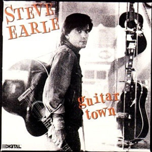 Steve Earle — Guitar Town (Canada 1986, VG+/VG)