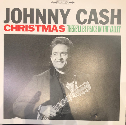 Johnny Cash - Christmas - There'll Be Peace In The Valley (EX/EX-) (EU,2016)