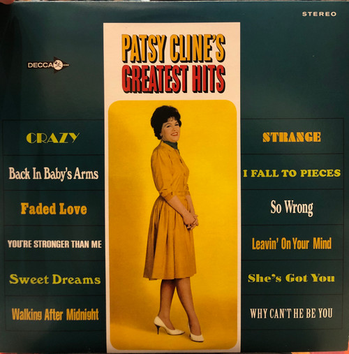Patsy Cline - Patsy Cline's Greatest Hits (EX/EX) (2016,US)