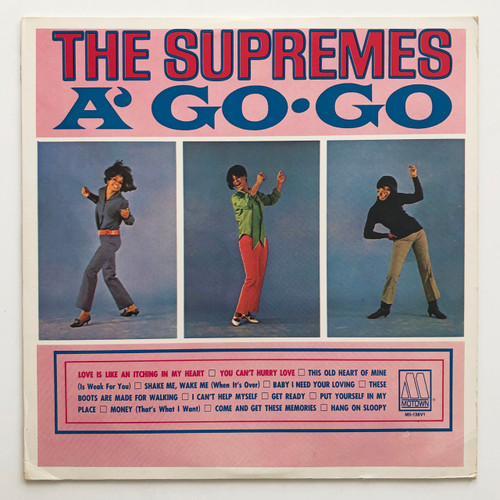 The Supremes – A' Go-Go (80s reissue EX / EX)
