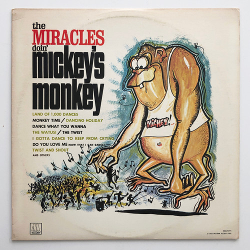 The Miracles – Doin' Mickey's Monkey (1981 reissue EX / EX)