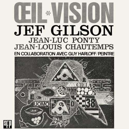 Jef Gilson - Œil Vision (1968 France Pressing  EX/EX)