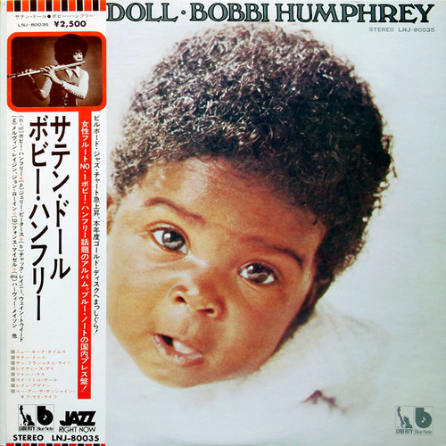 Bobbi Humphrey - Satin Doll (1974 Japanese Import OBI Insert EX/EX)