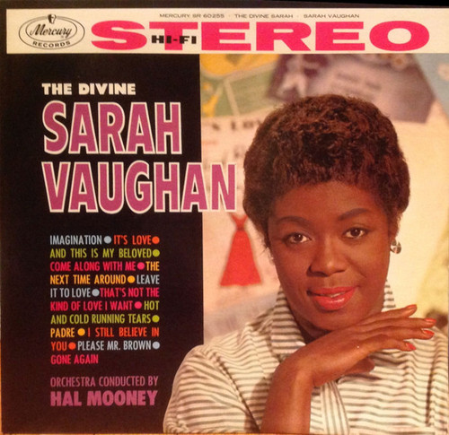 Sarah Vaughan – The Divine Sarah Vaughan (LP used US 1960 VG+/VG+)