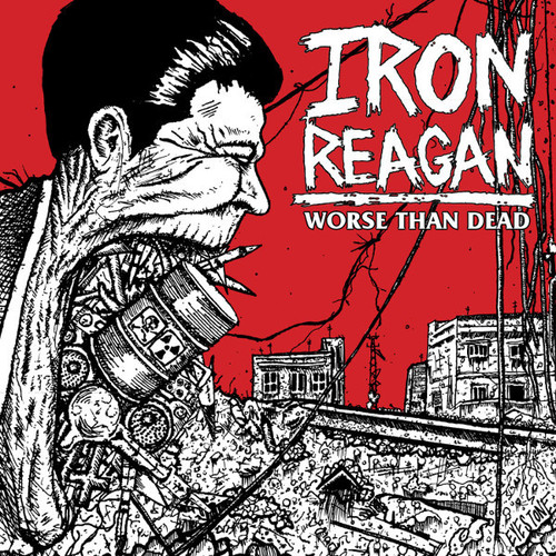 Iron Reagan – Worse Than Dead (LP used US 203 white vinyl NM/NM)