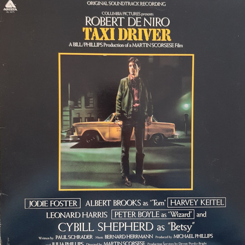 Bernard Herrmann – Taxi Driver - Original Soundtrack Recording (LP used Japan 1980 reissue NM/VG+)