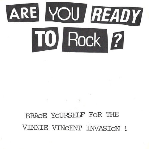 Vinnie Vincent Invasion – Boyz Are Gonna Rock / Animal (2 track 7 inch promo single used US 1996 pink vinyl NM/VG+)
