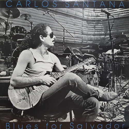 Carlos Santana – Blues For Salvador (LP used Canada 1987 NM/NM)