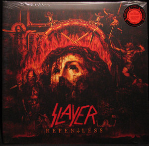 SLAYER DIVINE INTERVENTION RED LP 美品 Slayer - Divine Intervention (2013 Limited Edition Red Vinyl NM/NM