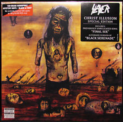 Slayer - Christ Illusion (2013 Limited Edition Red Vinyl NM/NM only 500 Pressed)