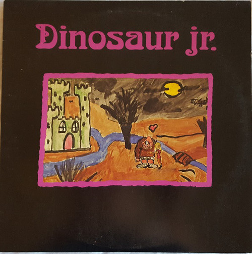 Dinosaur Jr. – Little Fury Things (3 track 12 inch EP used US 1987 pink labels NM/VG+)