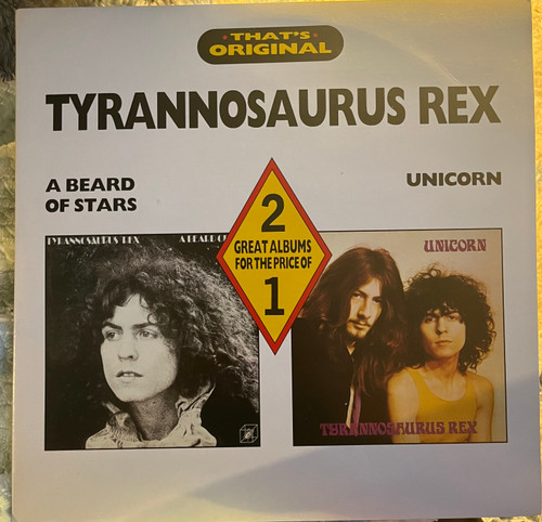 Tyrannosaurus Rex - A Beard Of Stars / Unicorn (1988 UK - VG+/VG+)