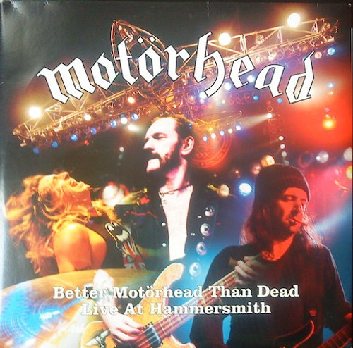 Motörhead - Better Motörhead Than Dead - Live At Hammersmith (2007 EX/VG+ 4 LPs)