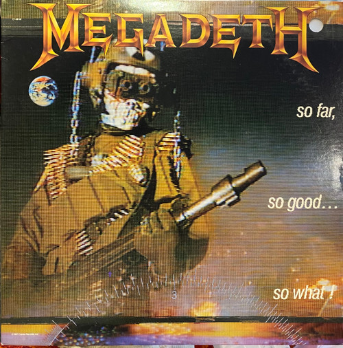 Megadeth - So Far, So Good... So What! (1988 USA, original pressing) (VG+/VG+)