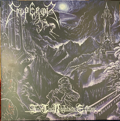 Emperor - In The Nightside Eclipse (2018 EU, blue vinyl, VG+/EX)